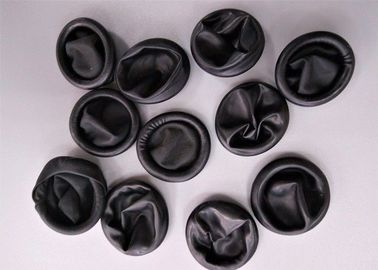 一次性黑色无尘室ISO9001防滑舒适乳胶指套