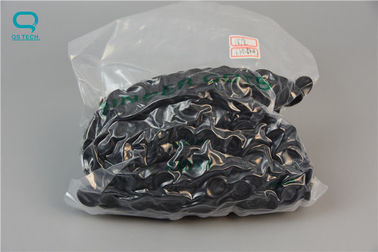 黑色纯天然乳胶无尘室专用真空包装耐用防滑卷口指套