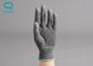 无尘室专用防静电中号尼龙碳纤维PU涂指手套劳保手套