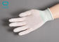 掌宽9cm青色袖口中号尼龙碳纤维PU涂指防静电耐用手套